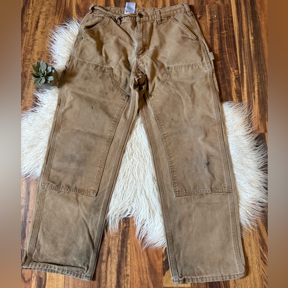 Carhartt Other - Carhartt Men’s Vintage Double Knee Cargo Pants Tan